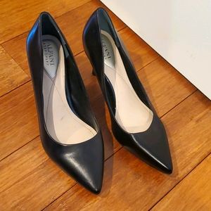 Alfani flex Black leather heels